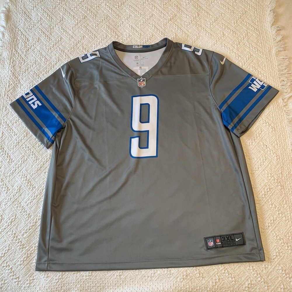Matthew Stafford Detroit Lions Gray Limited COLORRUSH Jersey - Nike